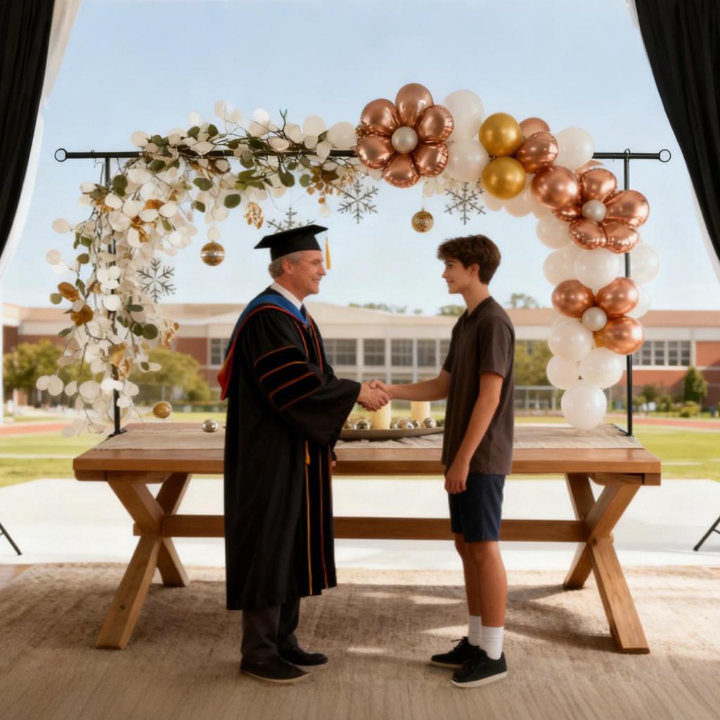 Over The Table Rod Stand With Clamps Adjustable Display Frame Metal Table Balloon Arch With Clamps For Wedding Birthday Party