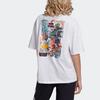 Adidas Originals Set in Sleeve T Shirt Women's White FU3765