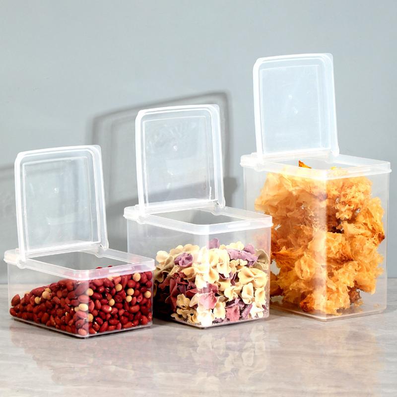 Органайзер для специй с откидной крышкой, герметичная коробка для приправ, кухонный ящик для перца, аниса и корицы, бытовой диспенсер для кухонного хранения