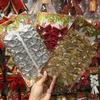 Новые Красно-Золотые Серебряные Рождественские Банты Тканевые Подвески для Украшения Елки Праздничные Принадлежности Рождественское Украшение Декор