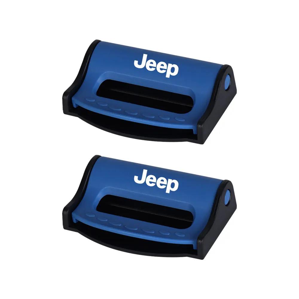 Для автомобиля Jeep Стопор-пряжка ремня безопасности Автоматический ограничитель-зажим ремня безопасности для Jeep Grand Cherokee Wrangler JK Gladiator Comp