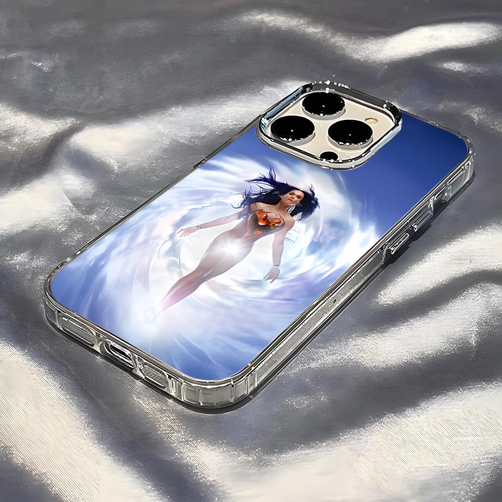 Singer K-Katy P-Perry Hot Album Phone Case For IPhone 17 Pro Max 16 15 14 Pro Max IPhone 13 Pro Max 11 Plus Transparent Cover