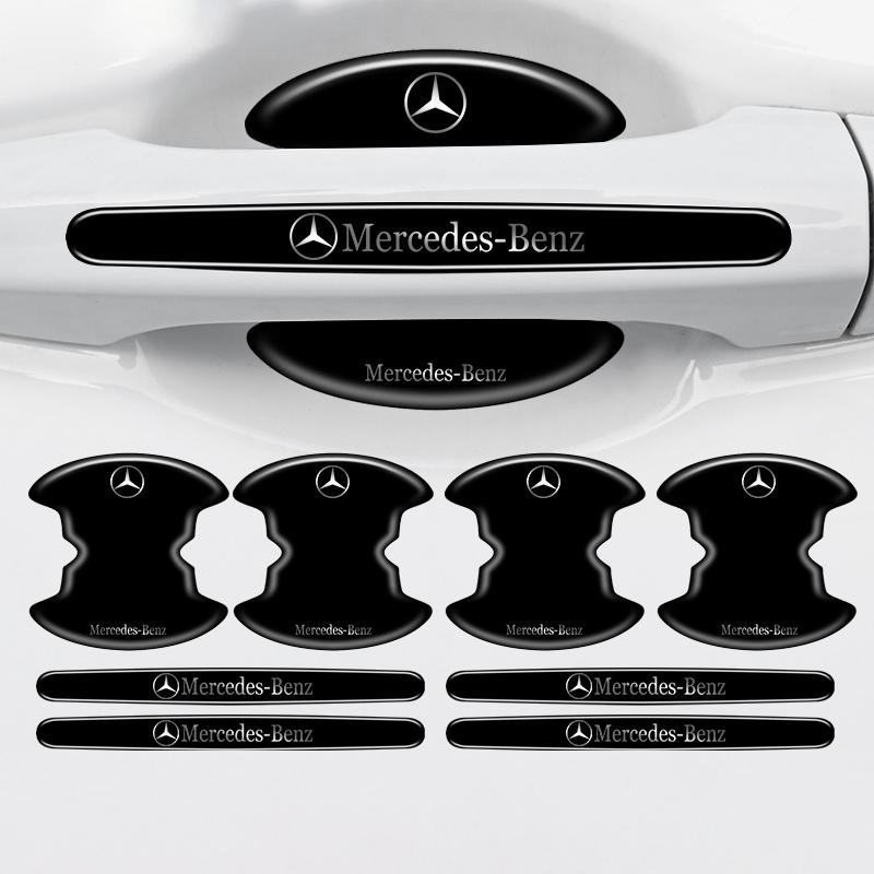 CRV1 Car Door Handle Bowl Scratch Protective Sticker Anti-collision Strip For Mercedes Benz AMG W205 W204 W203 W111 W168 W213 CLK GLA