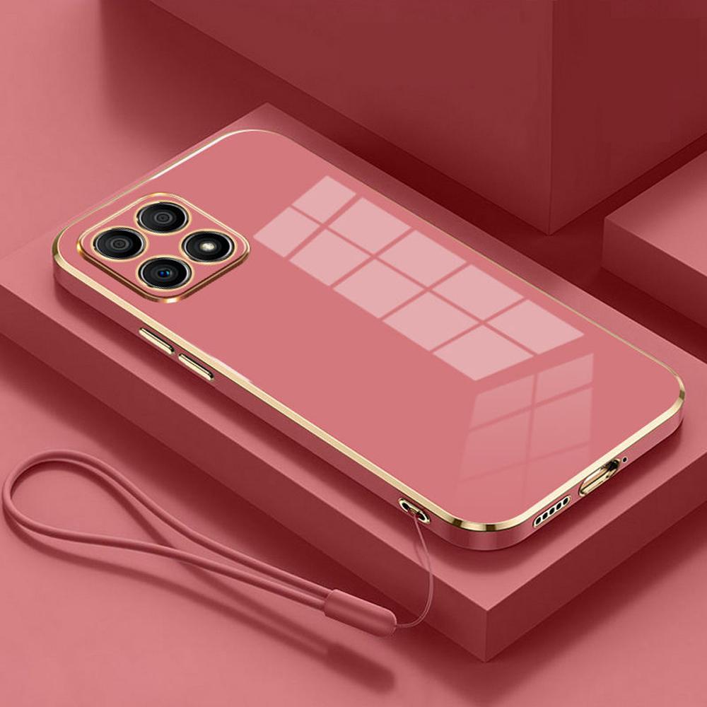Модный мягкий прозрачный блестящий чехол для телефона Honor X9b X9 X9A X8 X8A X7A X7 X6 X6A X6S X5 Plus защитный чехол для объектива