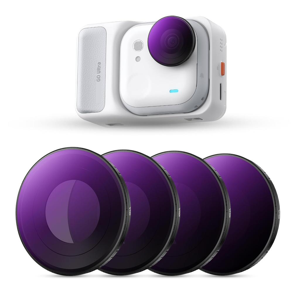 КОНЦЕПТ Insta360 GO Ультра Фильтр ND PL Набор Фильтров Объектив AGC Оптический Высоконано Легкая Установка K&F Набор 2-в-1 & (ND8 и PL + ND16 и PL + ND32 и PL +