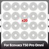 Compatible for Ecovacs T50 Pro Omni Replacement Main Side Brush HEPA Filter Mop Pads Spare Parts Accessories