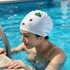 Увеличенная шапочка для плавания Водонепроницаемая Водонепроницаемая Силиконовая шапочка для плавания Новый стиль Шапочка для плавания Безопасное плавание
