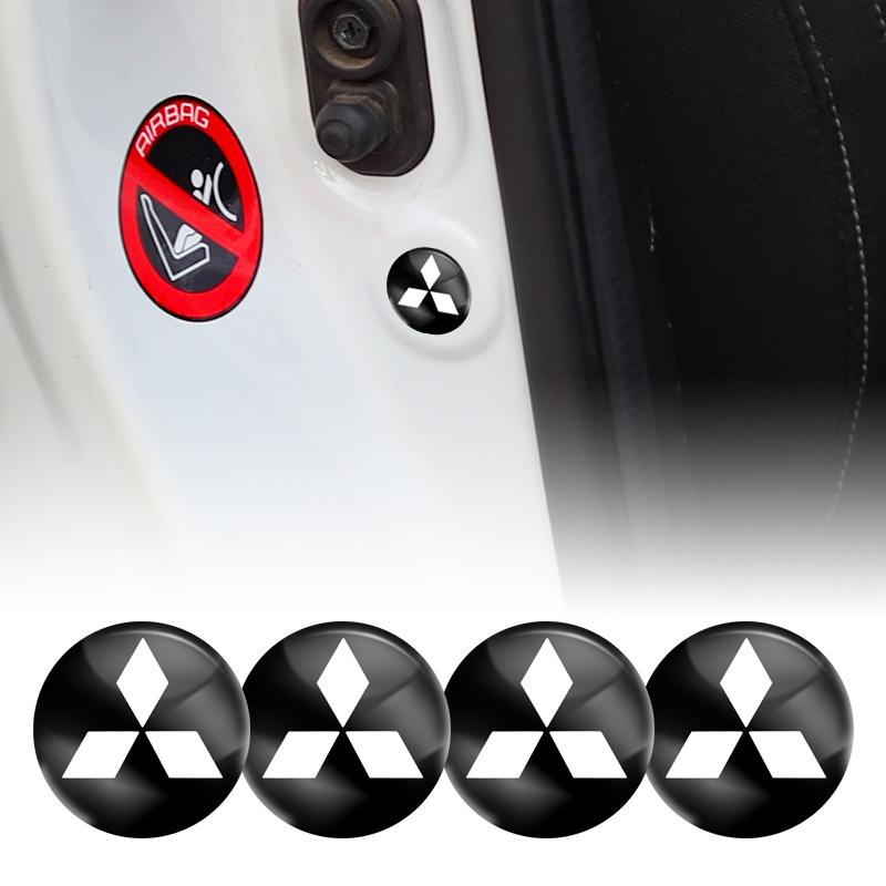 4/8/12Pcs Car Door Anti-shock Pad Anti-noise Buffer Gasket Auto Interior For Mitsubishi Eclipse Lancer Pajero ASX Colt Triton Ex