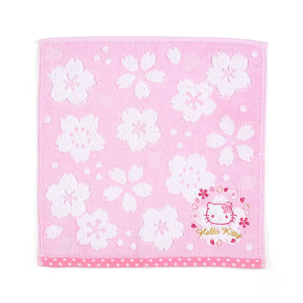Sanrio Sanrio Sakura Design Series Petit Towel Hello Kitty hello kitty 25 x 25 x cm Character 963364 SANRIO (SANRIO) Kitty-chan 0.3