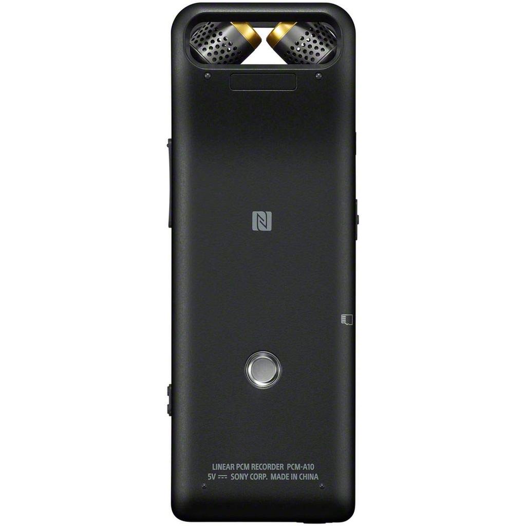 Sony Linear PCM Bluetooth Movable 2018 Recorder, 16GB, High-Resolution Recording, Compatible, Microphone, Pre-Recording, Model, PCM-A10