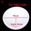 High Temperature Quartz Silica Melting Crucible for Gold Silver Jewelry Tool