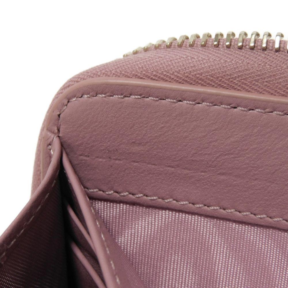 Used 10656 Lady Dior Voyageur Wallet S0007ONMJ_M64P 7940 Current Logo Zip Around Cannage Lavender from Japan AUTHENTIC