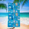 Cute Cartoon Character Printed Microfiber Beach Towel Quick Dry Soft Bath Towel For Kids Swimming