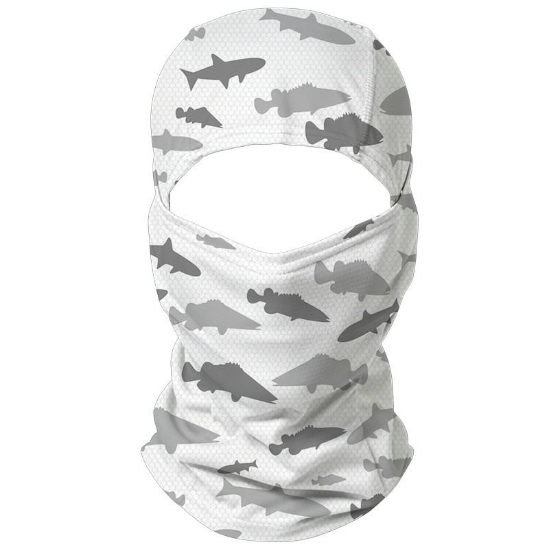 Men Women Fishing Face Mask Sun Protection Full Neck Cover Outdoor Breathable