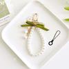 Flores Convallariae Mobile Phone Lanyard Bag Accessory Ribbon Key Ring Korean Style Bag Pendant