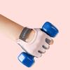 Anti Slip Shock Absorbing Ice Silk Fitness Cycling Gloves for Men Women Summer Breathable Yoga Sports Train Gloves