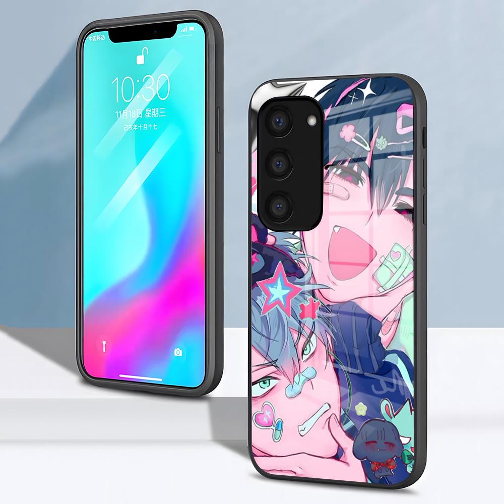 A-Alien S-Stage Иван Тилл Чехол для телефона для Samsung S26 S25 S24 FE S23 S22 S21 Plus S20 Ultra Note20Ultra Черная стеклянная крышка