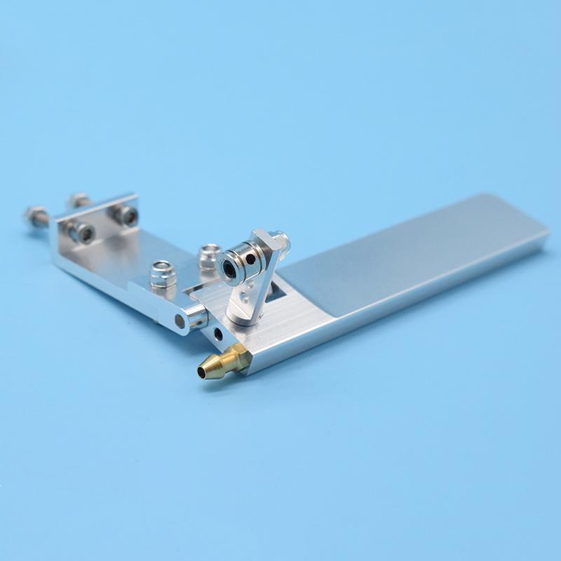 4mm Drive Shaft + 95mm Water Pickup Steering Rudder + 35mm propeller Kit for RC Boat MONO Speed O VEE Hydroplane DIY Parts