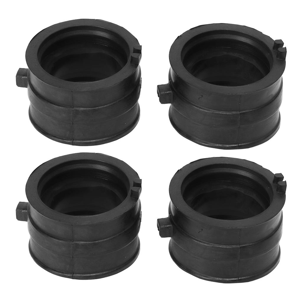 4 шт. Резиновые патрубки впускного коллектора карбюратора, комплект адаптеров карбюратора для NV400 CJ CK Steed 400 VRX400T NV600