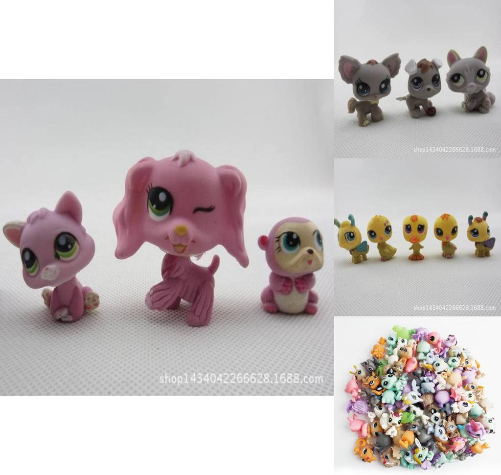 Прекрасный набор мини-кукол Премиум-качества 20 шт. Игрушки-собачки Littlest Pet Shop для детей