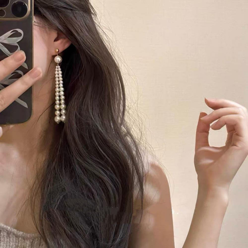 Жемчужные серьги Женские серьги высокого класса