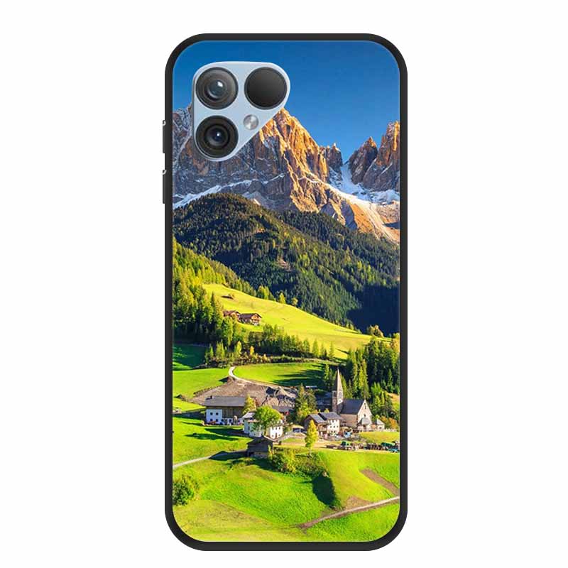 Чехол для Fairphone 5 6,46" ТПУ Мягкий Силиконовый Бампер Роскошная Задняя Крышка Чехлы для Телефона для Fairphone5 5G Цветок Милый Ударопрочный Coque