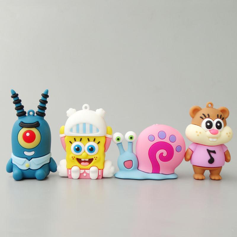 Патрик Губка Боб Квадратные Штаны Звезда Планктон Фигурка Модель Подарок Украшения