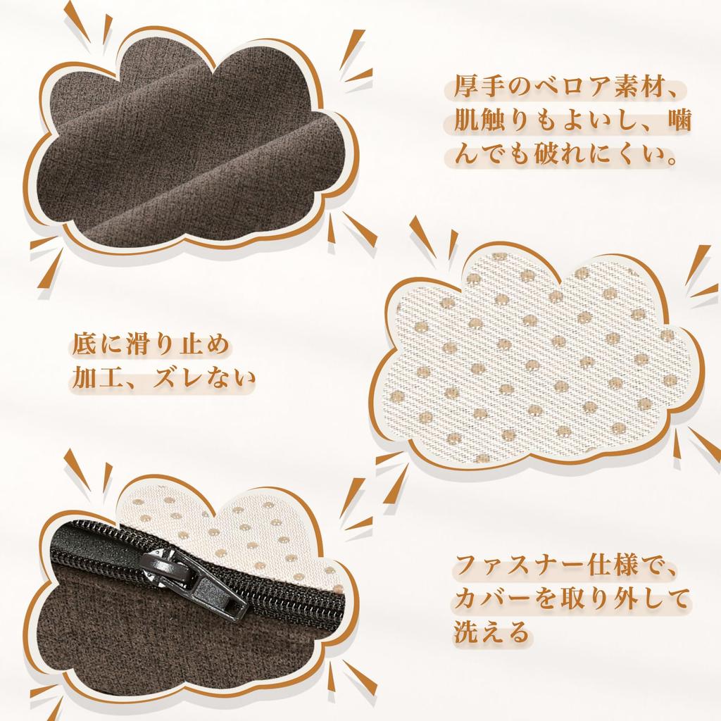 HAVARGO Зимняя и моющаяся Легкая Подходящая для маленьких и средних домашних животных Кровать с подушкой для кошек и собак, Круглогодичная, Чехол, Нескользящая,