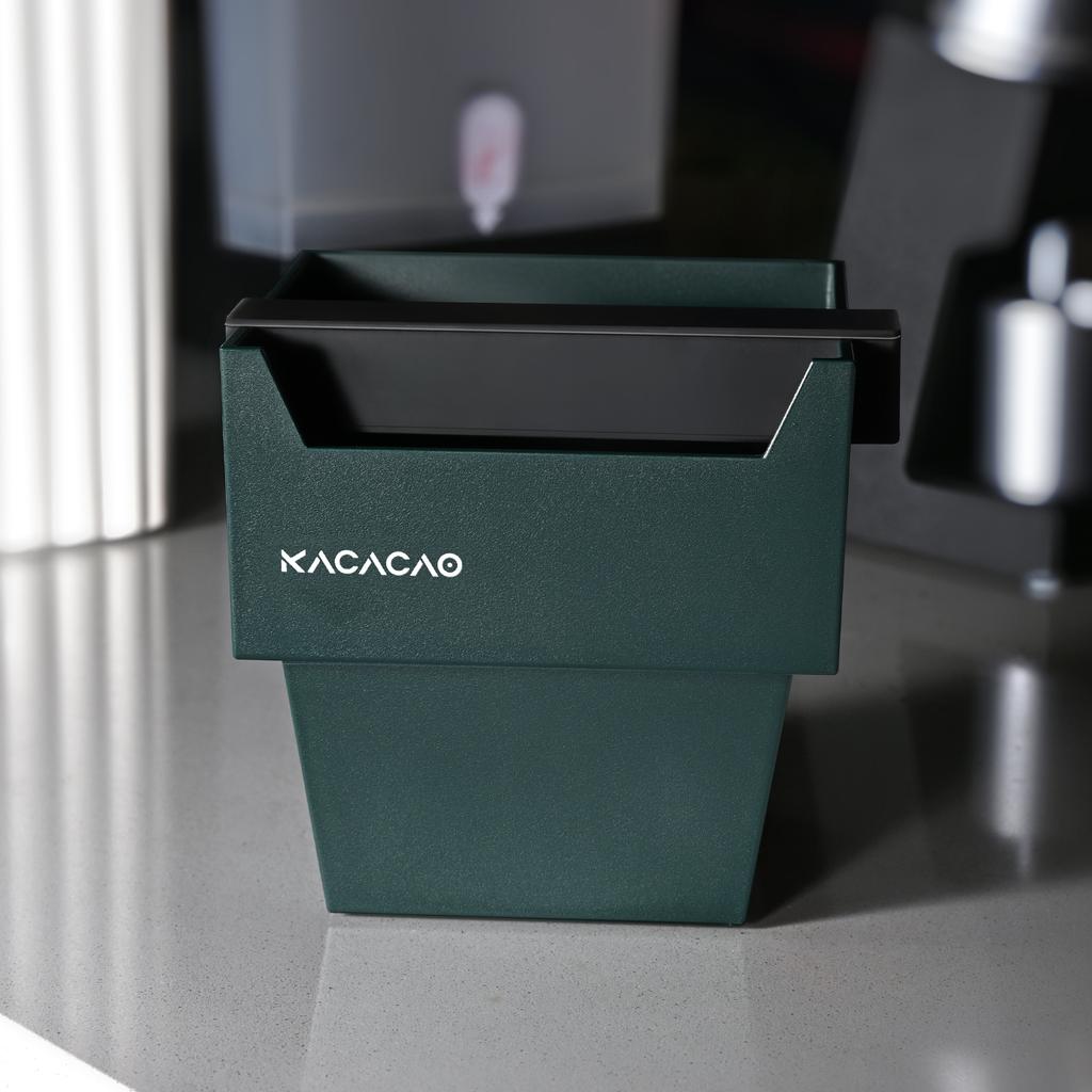 KACACAO Классический Стиль ABS Контейнер для Кофейной Гущи Инструмент Бариста Улучшенный Лучшее Нескользящее Управление Черный Органайзер для Кофейной Гущи Эспрессо