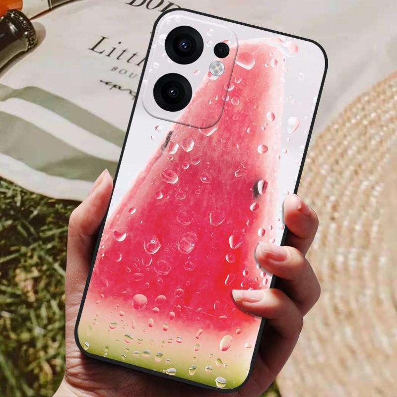 Для OPPO Reno13 F 5G Чехол Reno13F 4G Роскошный Расписной Телефон Силиконовая Задняя Крышка Для OPPO Reno 13F CPH2699 Чехлы Защитный Чехол