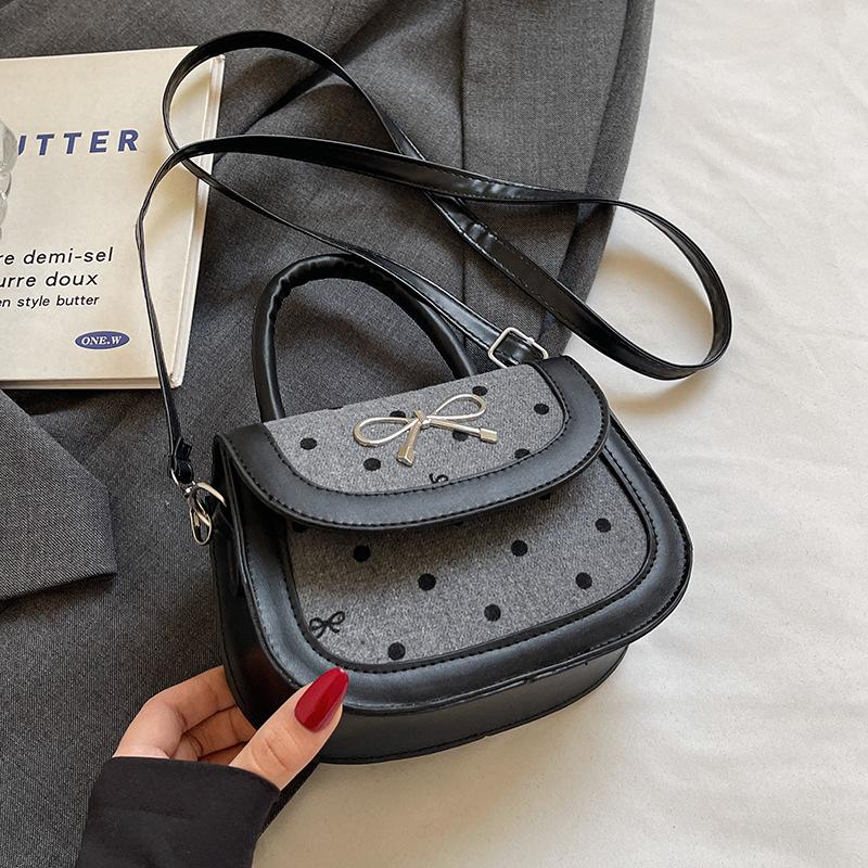 Корейская версия женской сумки-банта, подмышечная сумка, новая высококачественная модная повседневная сумка через плечо для женщин