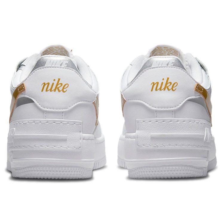 Nike Air Force 1 Low Shadow Белый Золотой Женские DM3064-100
