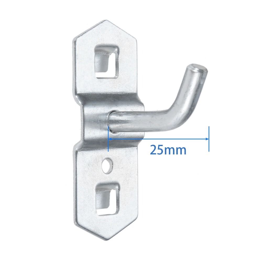 1Pcs Storage Rack Hole Board Hook Hammer/Pliers Pegboard Hook Oblique Hanger for Shop Good Shelf