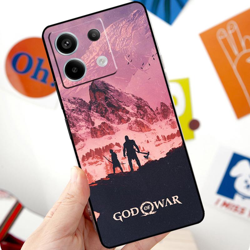 Чехол God of War для Xiaomi Redmi Note 14 Pro 10 11 12 13 Pro 11S 12S Чехол для Redmi 15 14C 12C 10C 13C