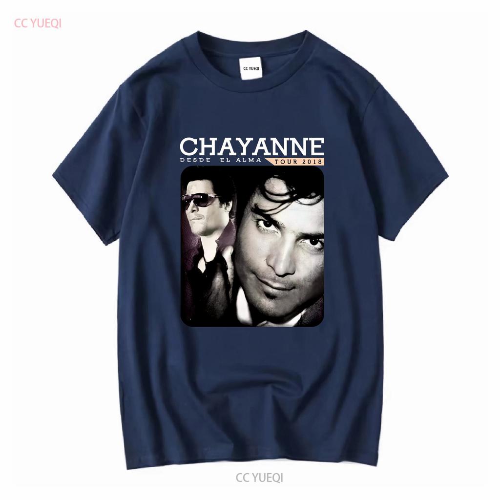 Vtg Chayanne Singer Tour Concert Cotton Black S 5XL T Shirt AA1182 vintage Washed graphic Comfortable Slightly Stylish Soft