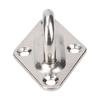 304 Stainless Steel Ceiling Wall Mount Hook Heavy Duty Anchor Eye Plate For Boat Yoga Swings Hammocks 6mm/8mm Full Welding