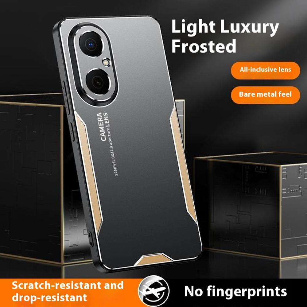 For Huawei Enjoy 80 Phone Case Aluminium Alloy TPU PC Back Cover