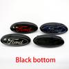 TRR600-14.5cm ABS Car Front Grille Rear Trunk Badge Emblem Replacement With Spring Stud For Ford Focus Mondeo Fusion F150 F250 Tuning