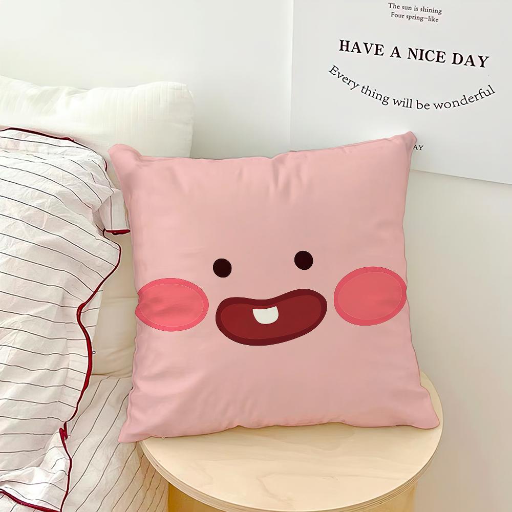 Funny cartoon face art cute meme soft pillowcase for Sofa Home Living Room bedside Decor pillow cover Gift Party hogar