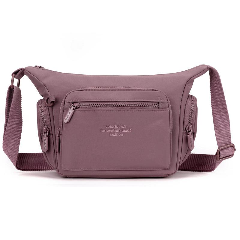 Новая женская модная трендовая сумка через плечо, повседневная многослойная сумка-мессенджер с защитой от брызг