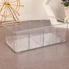 Tea Bag Storage Box Office Multifunctional Storage Box With Lid Acrylic Organize