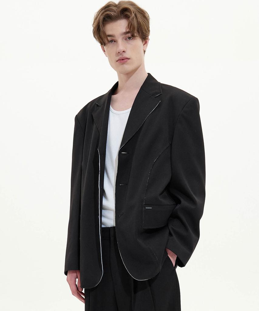 Trip Le Sens Cut-Out Oversized Single Set Suit [Set Item]