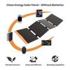 FlexSolar солнечная панель 40 Вт солнечное зарядное устройство 2 USB быстрая зарядка солнечное зарядное устройство IP67 водонепроницаемый для использования энергии защита от тайфунов предотвращение стихийных бедствий Джаккури