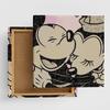 Disney Mickey Mouse Art 57cm X Made In Stylish Interior Living Room Minnie Couple Fabric Panel, 57cm, Large, Japan, Poster, Decor, Decor, Mouse,