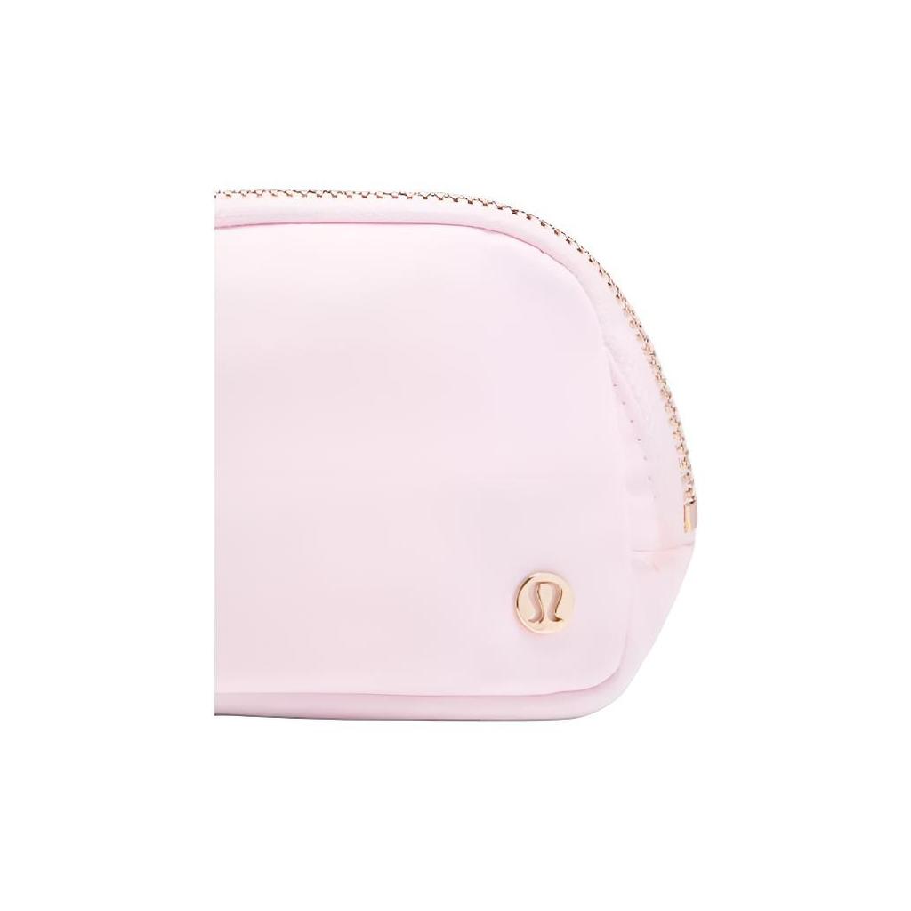 Lululemon Everywhere Fashion Versatile Brand Logo Nylon Wallet Unisex Wallet Happy-Pink Gold LU9C17S-072478