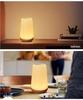 Rechargeable RGB Wood Grain Night Light with Remote - Creative Bedside Lamp