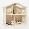 Kids' Wooden Dollhouse Castle Villa Playset - Perfect Birthday Gift