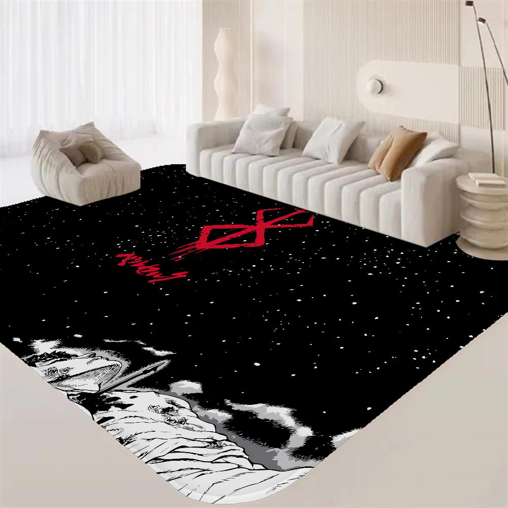 Берсерк Гатс Ковер в прихожую Ретро Множественный выбор Ковер для гостиной кухни Нескользящий Приветственный коврик