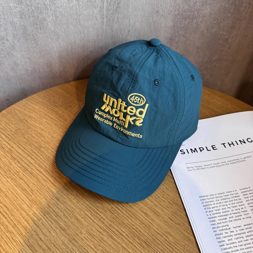 United Вышивка Буква Летняя Солнцезащитная Бейсболка Регулируемая Женская Мужская