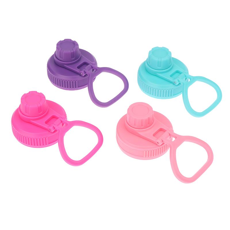 Крышка чашки для гидроколбы, ручка для бутылки с водой, аксессуары, цветная пластиковая спортивная портативная крышка для бутылки из полипропилена